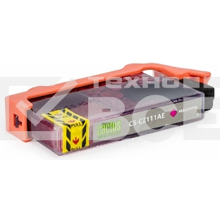 Картридж струйный Cactus CS-CZ111AE №655 пурпурный (14,6 мл) для HP DJ IA 3525/5525/4515/4525