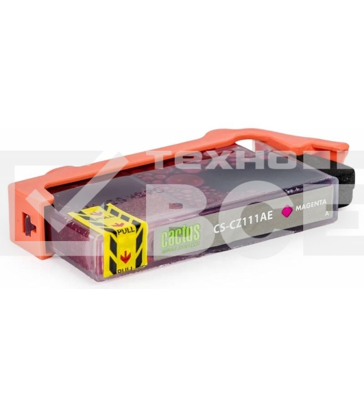 Картридж струйный Cactus CS-CZ111AE №655 пурпурный (14,6 мл) для HP DJ IA 3525/5525/4515/4525