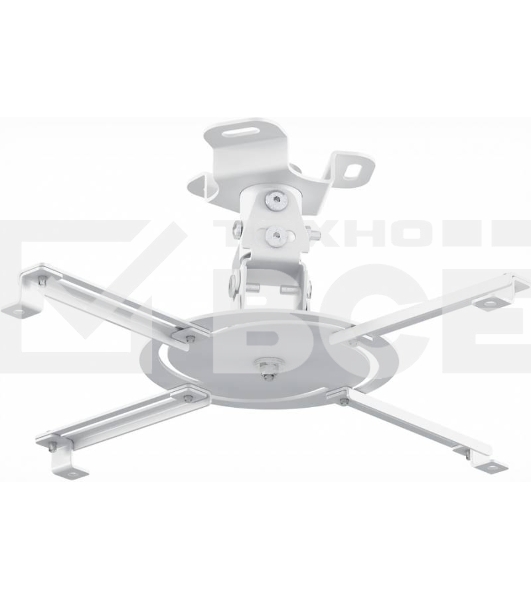 Кронштейн для проектора Holder PR-103-W белый макс.20кг потолочный поворот и наклон