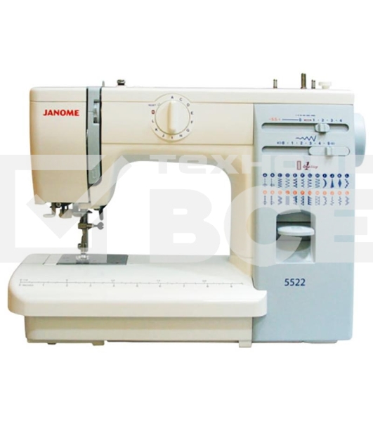 Швейная машина Janome 5522 белый