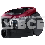 Пылесос Samsung VC18M31A0HP бордовый/черный, 380/1800 Вт, уборка сухая, пылесборник контейнер 2 л, фото8