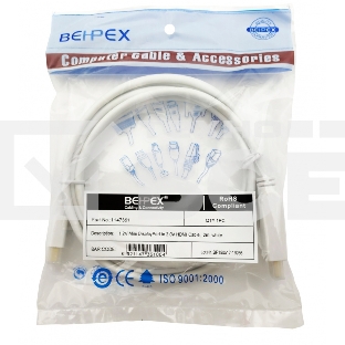 Кабель 1.2v miniDisplayPort (m) HDMI (m) 2м