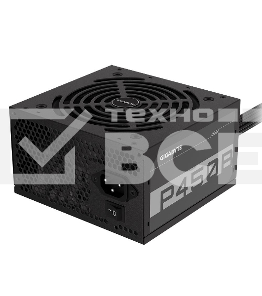 Блок питания Gigabyte GP-P450B, 450Вт, 80 PLUS Bronze, 120мм, черный