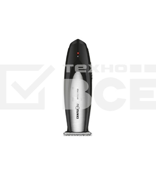 Машинка для стрижки Centek CT-2134 (чер/сталь) 3 насадки, USB зарядка, время работы 55 мин