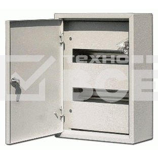 Корпус металлический навесной 400х300х120 24мод. IP31 ЩРН-24 DEKraft 30203DEK