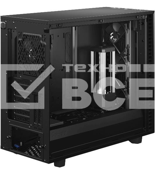 Корпус Fractal Design DEFINE 7 BLACK / mid tower / E-ATX / 3x140mm fans inc. / FD-C-DEF7A-01