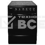 Плита электрическая Лысьва EF4011MK00 черный, конфорок 4 электрических, духовка 57 л, 50 см x 84 см x 60 см (без крышки), фото 1