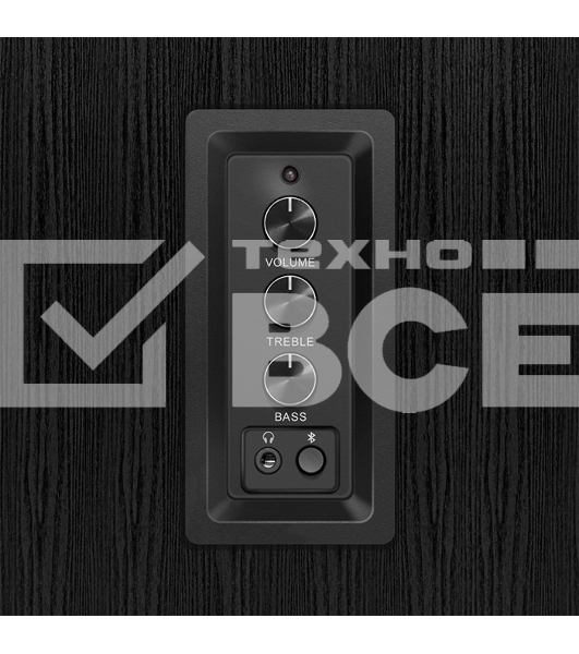Колонки Sven SPS-614 2.0 (2x20W, Bluetooth, дерево, black)