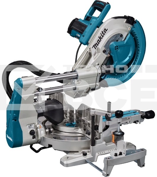 Пила торц Makita LS1219L , {1800Вт,3200об\м,дискф305х30мм,рез-107х363мм,26.5кг,кор,наклон-48\48гр,поворот:52\60гр,лаз}