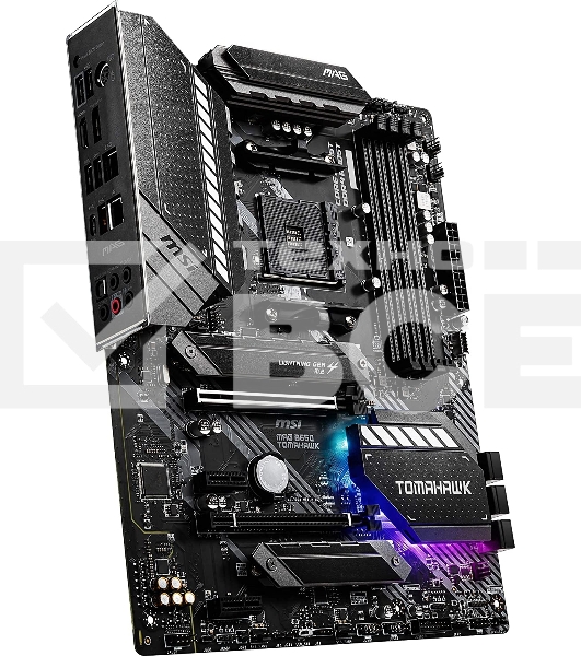 Материнская плата MSI MAG B550 TOMAHAWK MAX WIFI, AM4, AMD B550, 4xDDR4, 6xSATA, 2xM.2, 1xPCI-E 4.0 x16, 1xPCI-E 3.0 x4, 2xPCI-E x1, 1xHDMI, 1xDP, 1x 2.5Gb LAN, 2xUSB-A 2.0, 2xUSB-A 3.2 Gen 1, 1xUSB-A 3.2 Gen 2, 1xUSB-C 3.2 Gen 2, 5x3.5 мм, 7.1, ATX