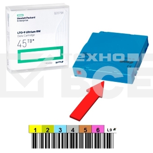 HPE Ultrium LTO9 Data cartridge 45TB RW