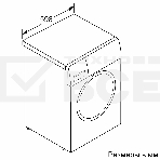Стиральная машина Bosch WGA2540XME серый, загрузка фронтальная 10 кг, 1400 об/мин., класс: А+++, фото 1