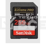 Флеш карта SD 256GB SanDisk SDXC Class 10 V30 UHS-I U3 Extreme Pro 200MB/s, фото 1