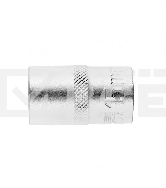 Головка торцевая, 15 мм, 12-гранная, CrV,под квадрат 1/2