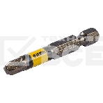 Набор бит комбинированный 3 шт., PZ1, PZ2, PZ3, 50 мм, сталь S2 Denzel, фото8