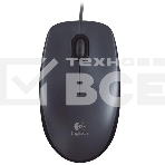 Мышь проводная Logitech M90 черный/серый, 1000 dpi, USB, кнопки - 3, фото24