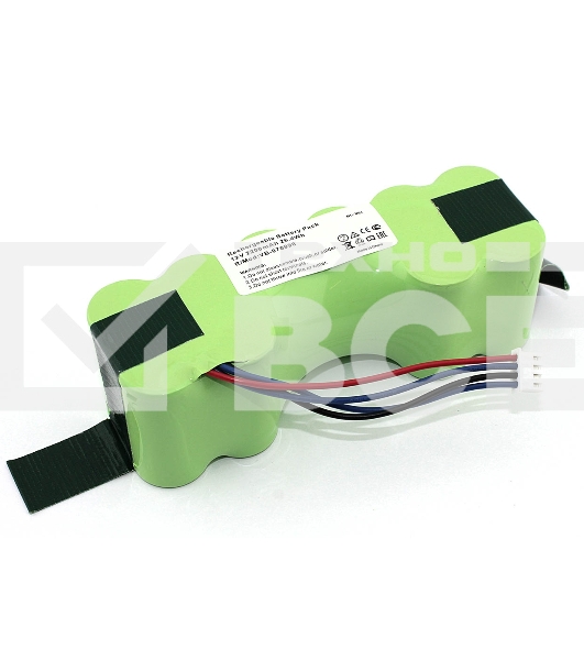 Аккумулятор для Ecovacs Deebot DE55, DM88, DG710 12V 2200mAh Ni-Mh