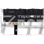 Клавиатура для ноутбука Lenovo Legion Y730-17ICH черная с белой подсветкой, фото 1