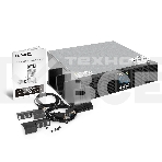 Источник бесперебойного питания On-line ExeGate PowerExpert ULS-575-10kVA.LCD.AVR.T.USB.RS232.SNMP.2U <10000VA/10000W, On-Line, PF=1, LCD, клеммы, RS232, USB, SNMP-slot, EPO, батареи внешние 192В/240В суммарной емкостью до 400Ah, Rackmount 2U/Tower, метал, фото3
