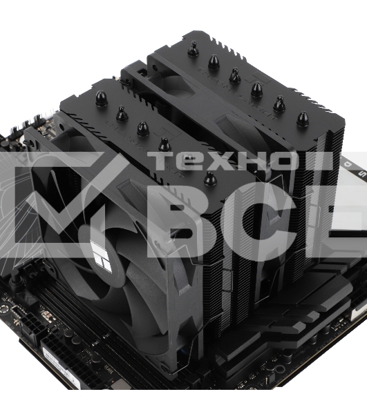 Устройство охлаждения(кулер) Thermalright Peerless Assassin 120 SE Soc-AM5/AM4/1200/1700/1851 черный 4-pin 25.6dB Al+Cu 730gr Ret (PA120-SE)