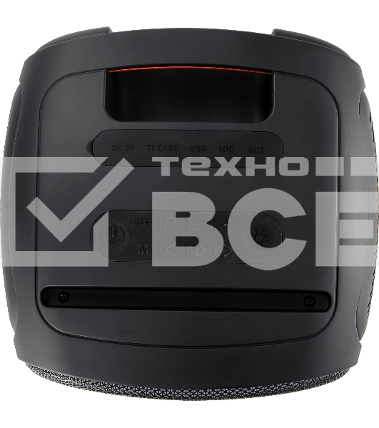 Портативная колонка Ural Молния 700 черный 70W 1.0 BT 10м 4000mAh