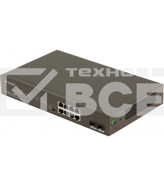 Неуправляемый коммутатор IP-COM G1110P-8-150W Ethernet 8GE+2SFP С 8-Портовым PoE
