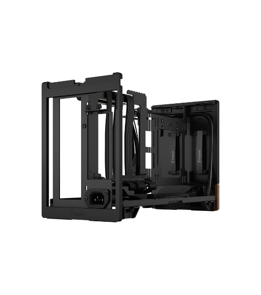 Компьютерный корпус без блока питания Fractal Design Terra, Mini-Tower, no fans, 1xUSB-A 3.0 + 1xUSB 3.2 Type-C, SFX PSU Support, mITX Graphite