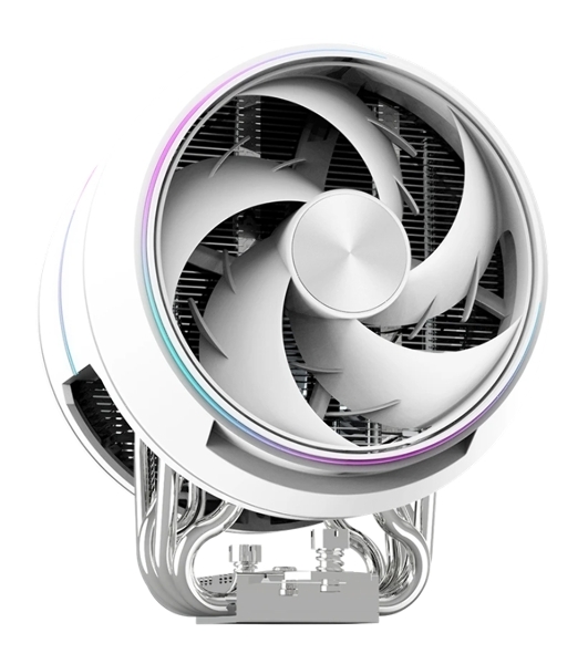 Кулер для процессора ZALMAN ZET5 белый, 5 HEAT PIPES, 4-PIN PWM, 600-2000 RPM, 30.4 DBA MAX, HYDRO BEARING, FULL SOCKET SUPPORT