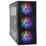 Компьютерный корпус Miditower ExeGate EVO-8243-EVO800 (ATX, БП EVO800RGb с вент. 12 см, 2хUSB+1хUSB 3.0, черный, 3 вент. с RGb подсветкой, боковая панель - закаленное стекло), фото25