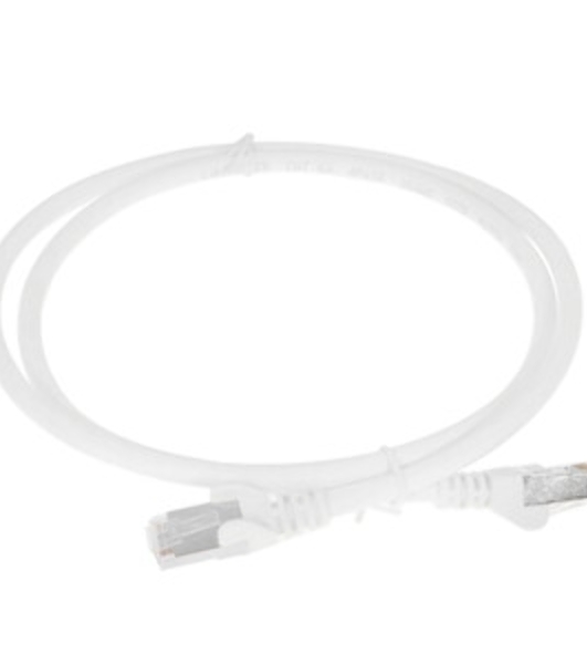 Патч-корд LANMASTER UTP LAN-PC45/U5E-1.0-WH вилка RJ-45-вилка RJ-45 cat.5е 1м белый LSZH (уп.:1шт)