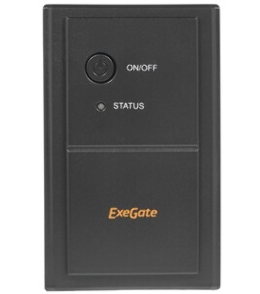 Источник бесперебойного питания ExeGate Power NB-600.LED.AVR.4C13 (600VA/360W, LED, AVR, 4*C13, батарея 12V 7.2Ah, Black)