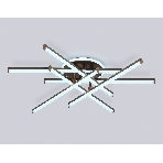 Потолочный светодиодный светильник Ambrella light FL6253 CF кофе 97W 3000K-6400K 805*760*170 (ПДУ ИК), фото5