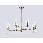 Люстра Ambrella light LH55202/8 BS/CL латунь/прозрачный E14*8 max 40W D800*520, фото6