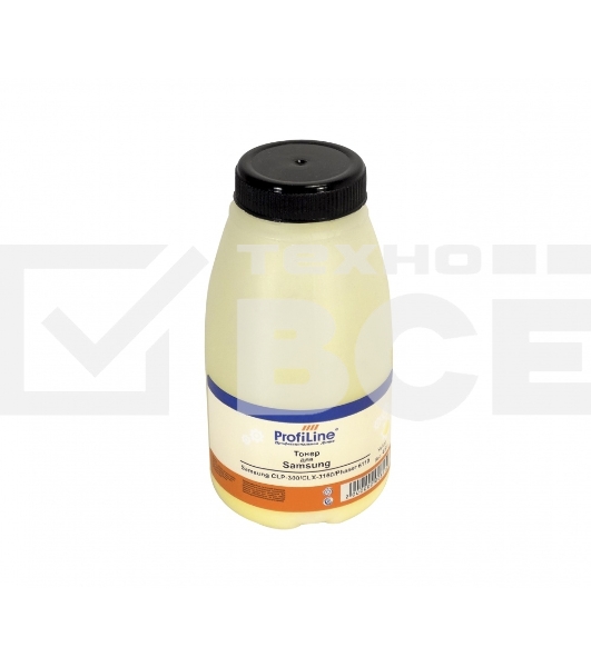 Тонер для принтеров Samsung CLP-300/CLX-3160/Phaser 6010/6110/6120/WC 6000/6015 yellow 45 гр ProfiLine Фасовка РФ