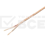 Акустический кабель Cablexpert CC-TC2x1,0-10M, прозрачный,  10 м, бухта, фото 1
