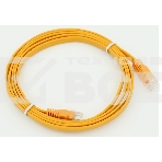 Сетевое оборудование  Patchcord литой 5E Copper FLAT 1.5 m, фото 1