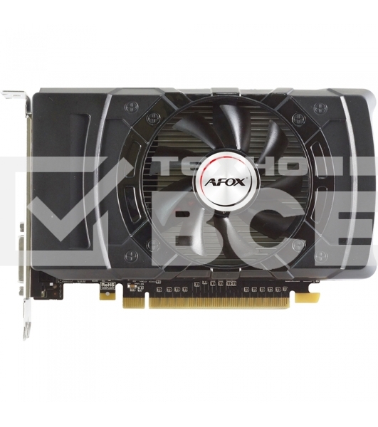 Видеокарта AFOX RX 550 4GB GDDR5 1 28Bit, ATX Single Fan  AFRX550-4096D5H3