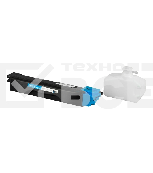 Картридж Sakura TK580C для Kyocera Mita FS-5150DN/5250DN, синий, 2800 к.
