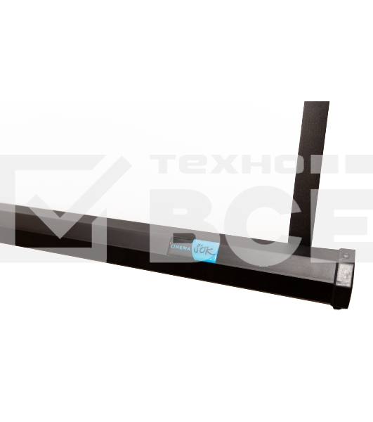 Экран Sakura 200x200 см TriScreen 1:1 напольный рулонный белый 111' Matt White (MW), черный корпус