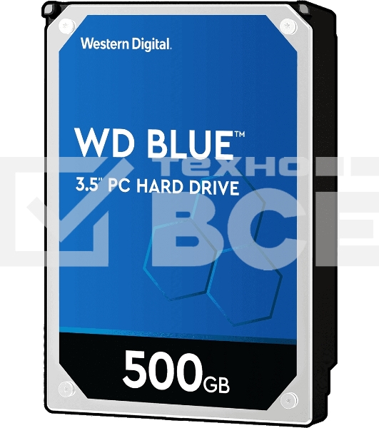 Жесткий диск Western Digital Original SATA-III 500Gb WD5000AZLX Blue (7200rpm) 32Mb 3.5