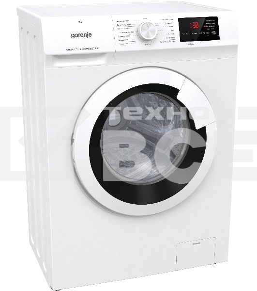 Стиральная машина Gorenje WHE72SFS белый загр. фронтальная макс.: 7 кг 1200об/мин класс: А