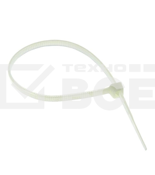 Хомут кабельный 4.8х300 нейл. бел. (уп. 100 шт) EKF plc-c-4.8x300