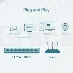 Коммутатор TP-Link LS1008 8x100Mb неуправляемый, фото6