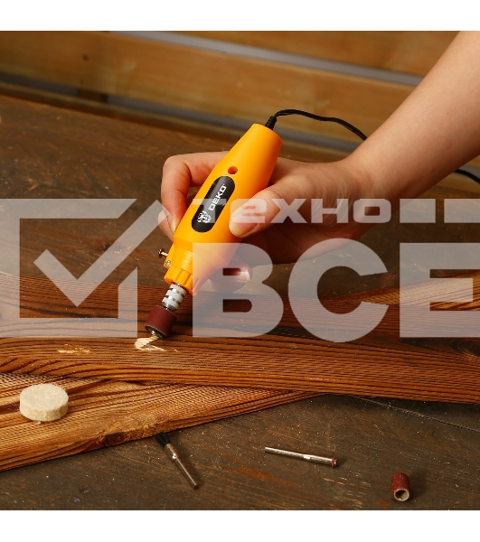 Прямошлифовальная машина (гравер) Deko DKRT150 в кейсе+110 аксессуаров 150Вт насадок:110 кейс