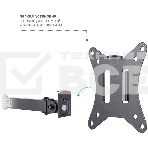Кронштейн Arm media LCD-T10 черный 6 шт/уп. Кр. стал. настол. для мон. 15
