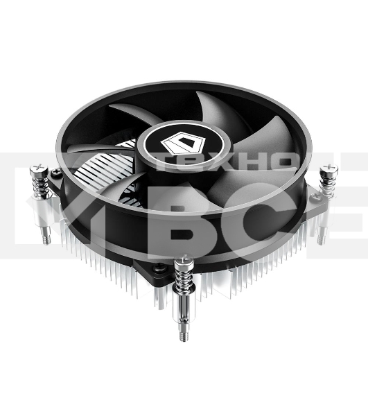 Кулер ID-COOLING DK-17 PWM серебристый/черный 92мм алюминий 2200rpm 26db 4-pin 65W 42мм