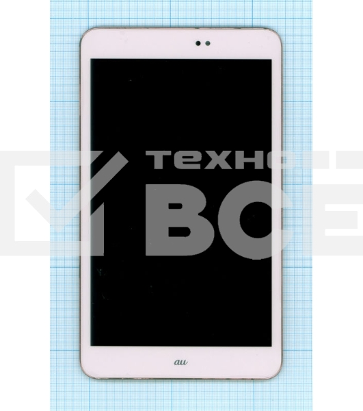 Модуль (матрица + тачскрин) для Asus MeMO Pad 8 ME581 розовый с рамкой