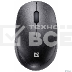 Мышь беспроводная Defender Auris MB-027 черный, 1600 dpi, радиоканал, USB, кнопки - 4, фото2