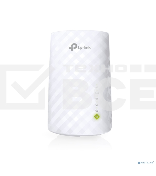 Повторитель беспроводного сигнала TP-Link SOHO RE200 10/100BASE-TX/Wi-Fi белый поставляется без кабеля RJ-45