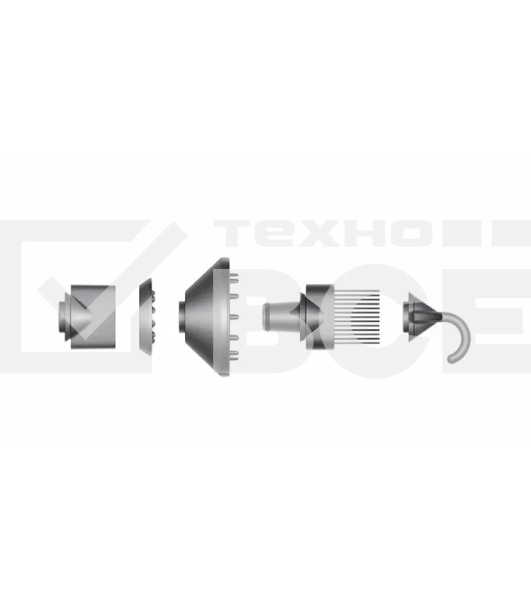 Фен Dyson Supersonic HD07 Bright Nickel/Bright Copper 1600Вт никель/медный